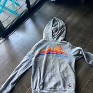 Aviation nation grey sweat shirt